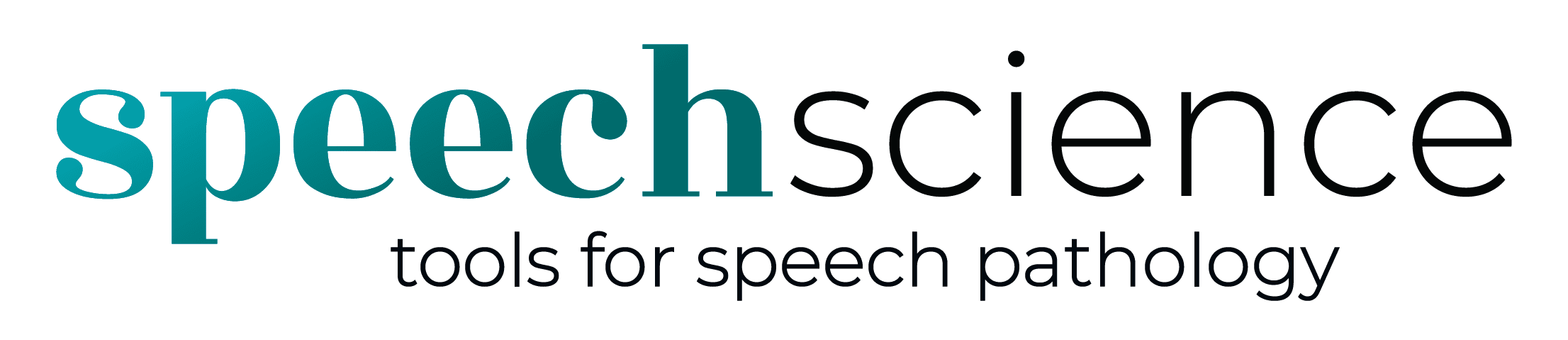 LOGO SPEECHSCIENCE teal