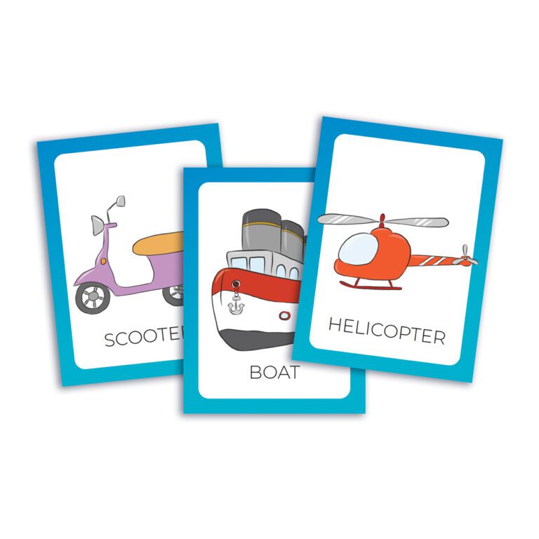 SPEECH SCIENCE 3 vehicle cards1