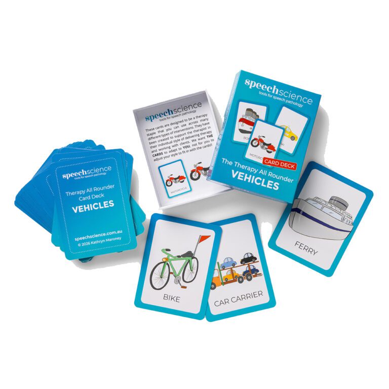 SPEECH SCIENCE PRODUCTS FOR SPEECHIES6