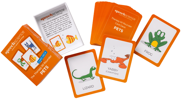 SPEECH SCIENCE Pets Cards